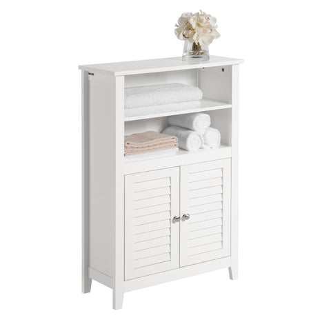 Bathroom Cabinet Bathroom Shelf Bathroom Storage Cabinet Unit, BZR13-W