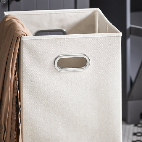Bathroom Laundry Basket Storage Cabinet, BZR21-DG