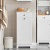 Bathroom Laundry Basket Storage Cabinet, BZR21-W