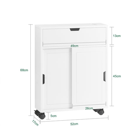Bathroom Toilet Paper Storage Cabinet, BZR31-W