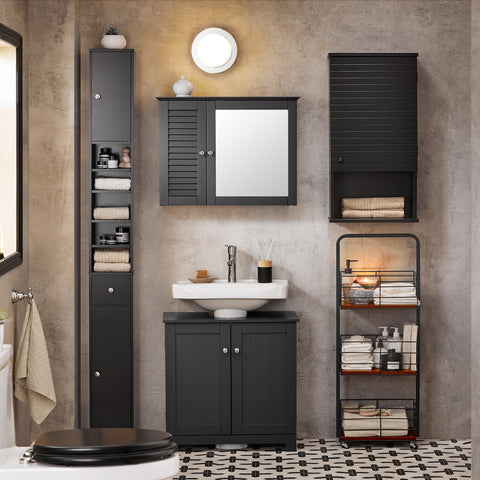 Bathroom Cabinet Bathroom Tall Cabinet, BZR34-SCH