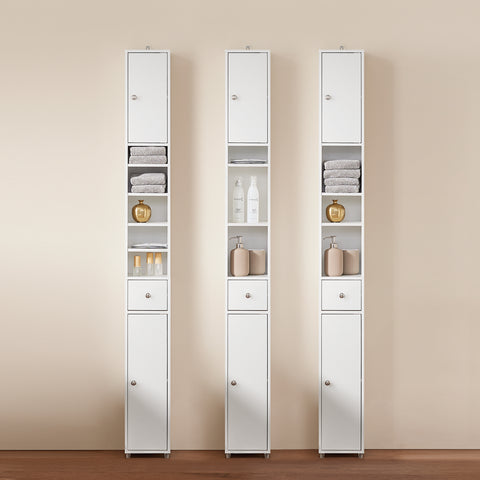 Bathroom Cabinet Bathroom Tall Cabinet, BZR34-W