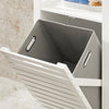 Bathroom Laundry Basket Storage Cabinet, BZR67-W
