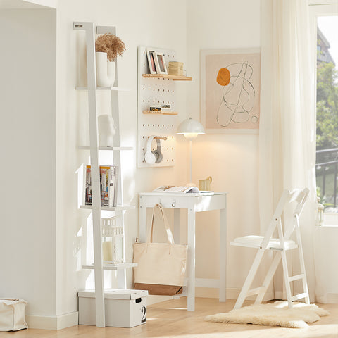 Modern 4 Tiers Display Storage Wood Wall Shelf, FRG15-W