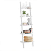 5-tier Ladder BookcaseStorage Shelf,FRG17-W