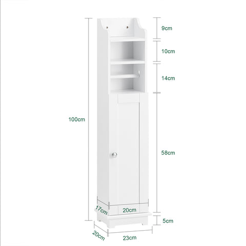 Bathroom Toilet Paper Storage Cabinet, FRG177-W