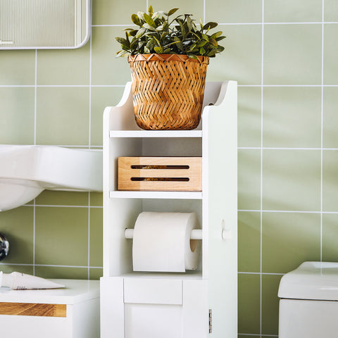 Bathroom Toilet Paper Storage Cabinet, FRG177-W