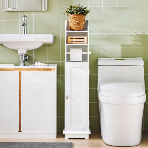 Bathroom Toilet Paper Storage Cabinet, FRG177-W