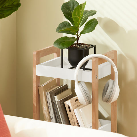 3 Tiers Bathroom Shelf Storage Display Shelf Rack Organizer Shelving Unit, FRG226-WN