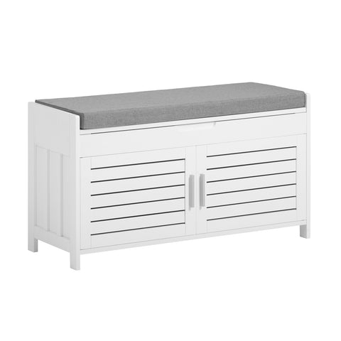 Lift-up Top & Cabinet Storage Bench, FSR102-W