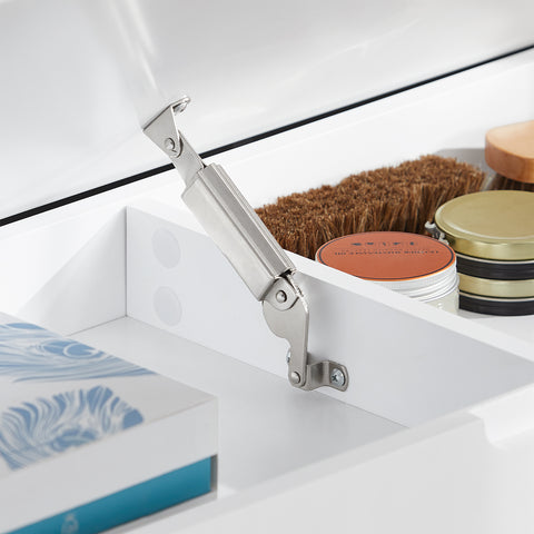 Lift-up Top & Cabinet Storage Bench, FSR102-W