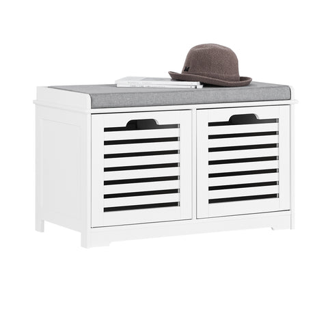 2 Drawers Storage Bench, FSR23-K-W