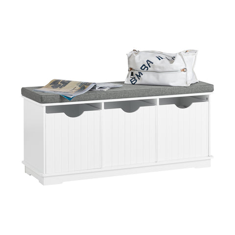 3 Drawers Storage Bench, FSR30-W