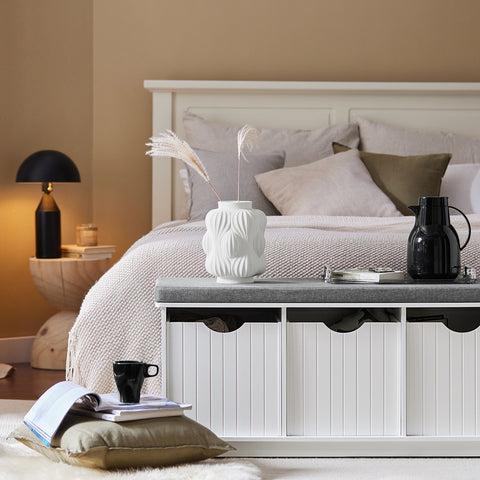 3 Drawers Storage Bench, FSR30-W