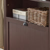 2 Flip-Drawers Shoe Cabinet Storage Cupboard, FSR87-BR