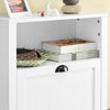 2 Flip-Drawers Shoe Cabinet Storage Cupboard, FSR87-K-W