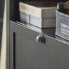 2 Flip-Drawers Shoe Cabinet Storage Cupboard, FSR87-SCH