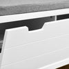 1 Flip-Door Storage Bench, FSR97-W