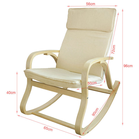 Rocking Chair, Gliders, Lounge Chair, FST15-W