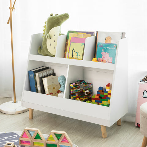 Children Bookcase Book Shelf, KMB19-W