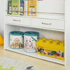 Children Bookcase Book Shelf with Drawers, KMB39-W