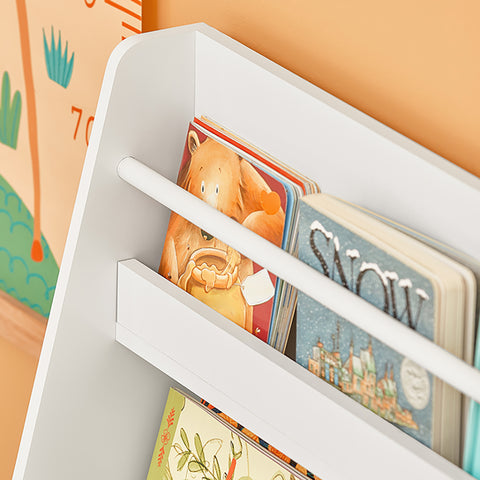 Children Bookcase Book Shelf Storage Display, KMB45-W