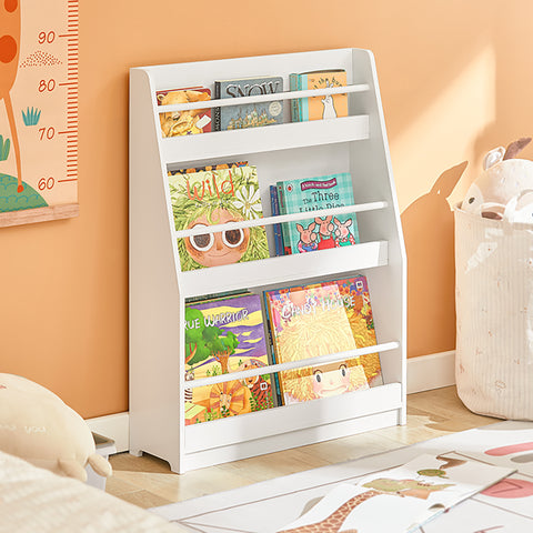 Children Bookcase Book Shelf Storage Display, KMB45-W