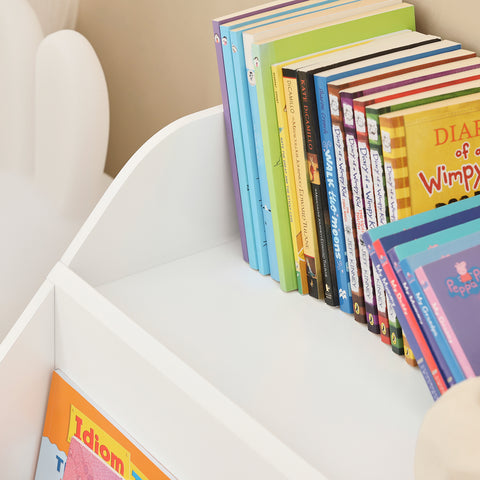 Children Bookcase Book Shelf, KMB54-W