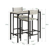 Bar Set-1 Bar Table and 2 Chairs, 3 Pieces Dining Set, OGT03-HG
