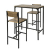 Bar Set-1 Bar Table and 2 Chairs, 3 Pieces Dining Set, OGT03-XL