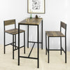 Bar Set-1 Bar Table and 2 Chairs, 3 Pieces Dining Set, OGT03-XL