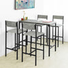 Bar Set-1 Bar Table and 4 Chairs, Furniture Dining Set, OGT14-HG