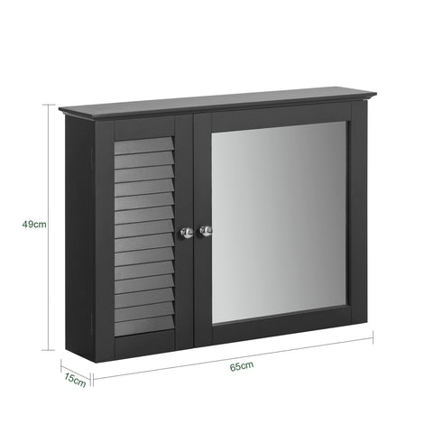 Bathroom Wall Cabinet Wall Mirror Cabinet, BZR55-DG