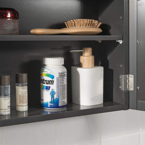 Bathroom Wall Cabinet Wall Mirror Cabinet, BZR55-DG