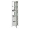 Tall Bathroom Storage Cabinet with 3 Shelves, FRG126-HG