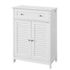 Storage Cabinet Cupboard with Drawer and Doors, FRG238-W