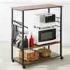 Kitchen Microwave Cart, 3-Tier Kitchen Utility Cart, FSB48-J02