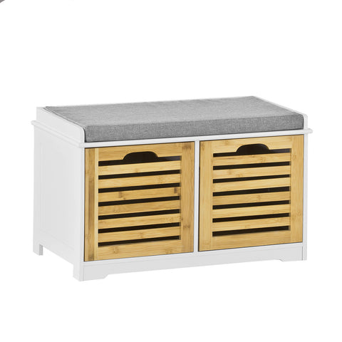 2 Drawers Storage Bench, FSR23-K-WN