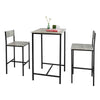 Bar Set-1 Bar Table and 2 Chairs, Furniture Dining Set, OGT27-HG